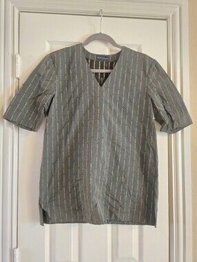 Hanh Merriman Grateful Green Dark Star Top $279